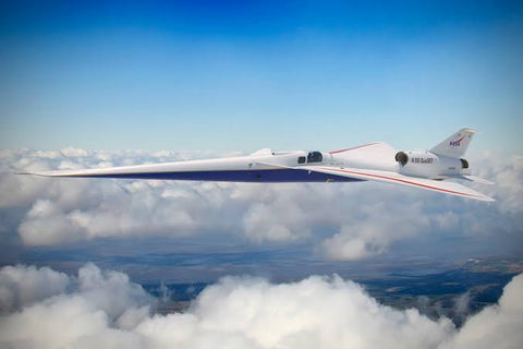 NASA unveils a new generation of aircraft that breaks the sound barrier without...