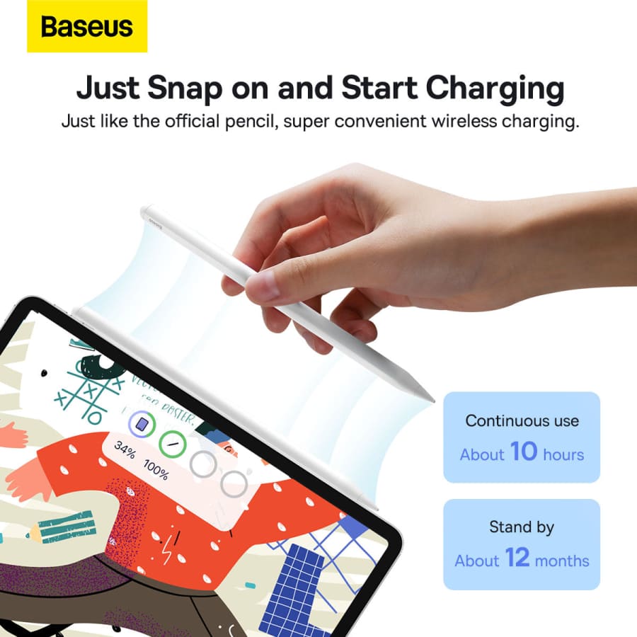 BASEUS Smooth Writing 2 Series iPad Pen Wireless Charging