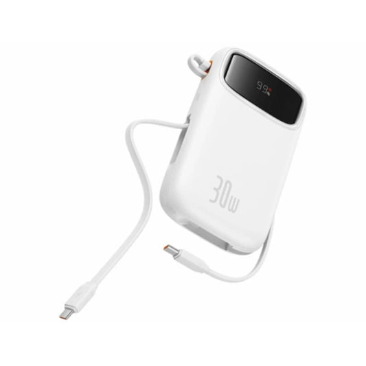 بايسوس كيو باور 2 – بنك طاقة 20000 مللي أمبير مع كيبل مدمج