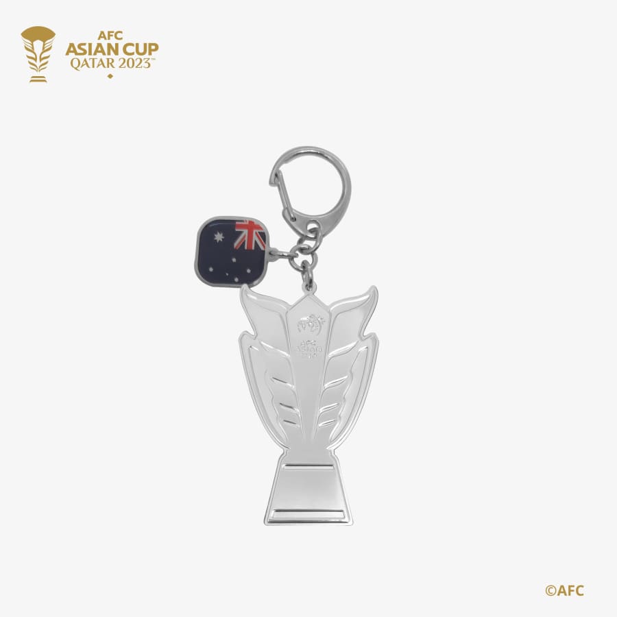Gadget Store- 2D Trophy Keychain with Country Flag