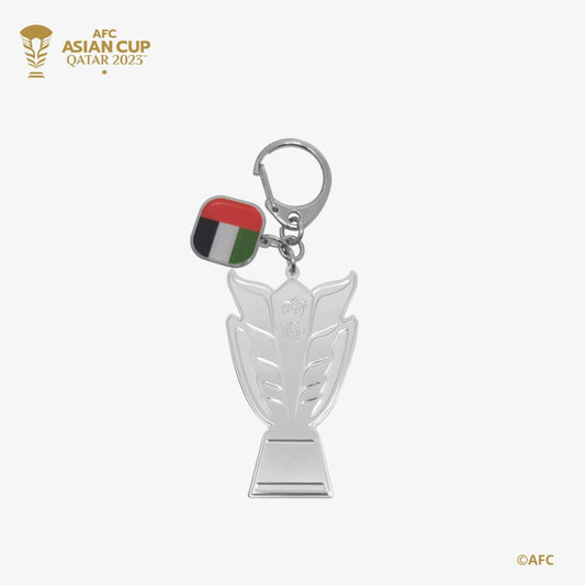 Gadget Store- 2D Trophy Keychain with Country Flag