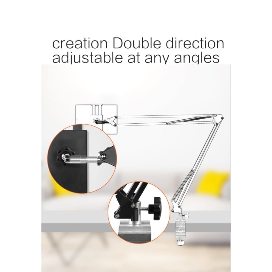 Gadget Store - Adjustable Bedside Lazy Holder for Phone and