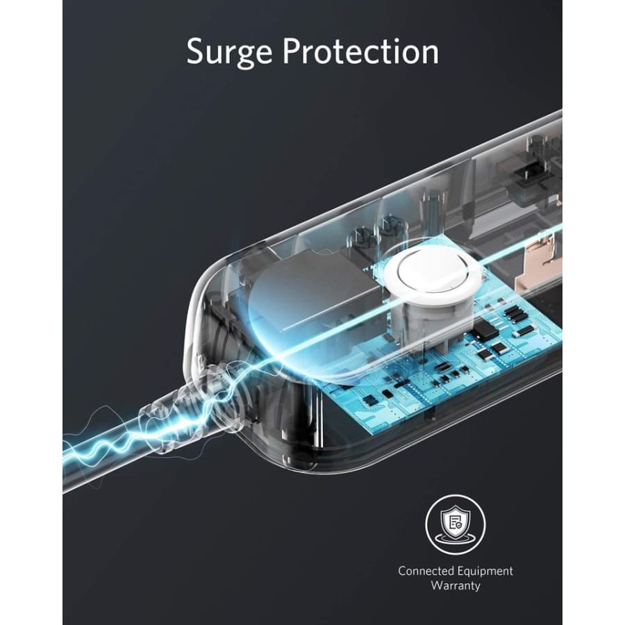 Gadget Store - ANKER PowerExtend 2 USB 4 Sockets Strip- 2m