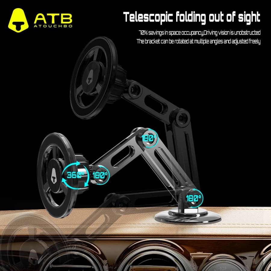 Gadget Store- ATB Metal 360 Degree Car Magsafe Phone Holder