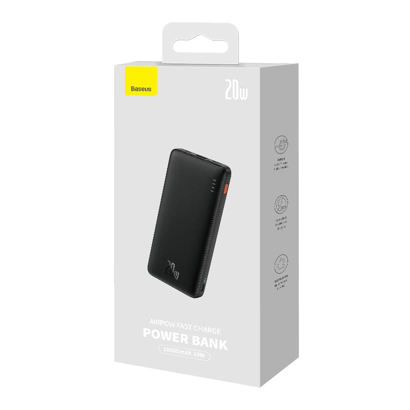 Gadget Store- Baseus Airpow Fast Charge Power Bank 10000mAh