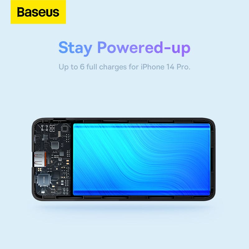 Gadget Store- Baseus Airpow Fast Charge Power Bank 10000mAh