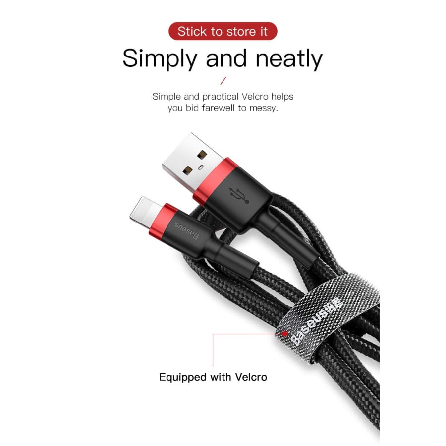 Gadget Store - BASEUS Cafule Series USB iPhone charger