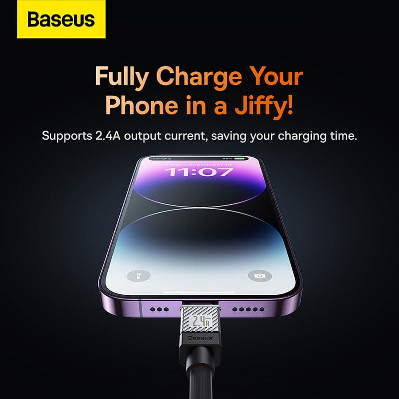 Gadget Store- BASEUS CoolPlay Series Fast USB iPhone Cable