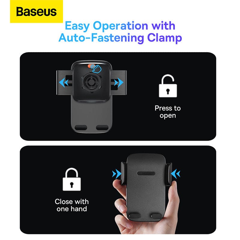 Gadget Store- BASEUS Easy Control Clamp Car Mount Holder