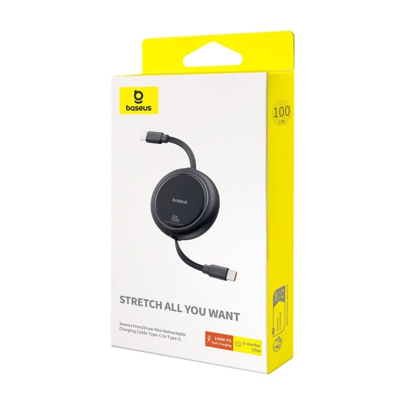 Gadget Store- Baseus Free2Draw Mini Retractable Charging