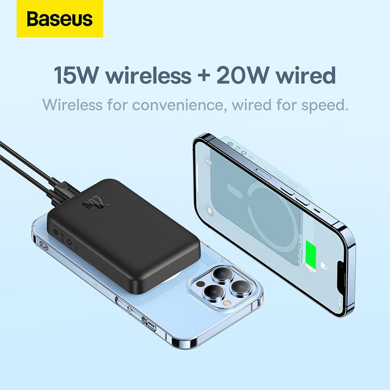 Gadget Store - BASEUS Magnetic Mini Wireless fast Charge