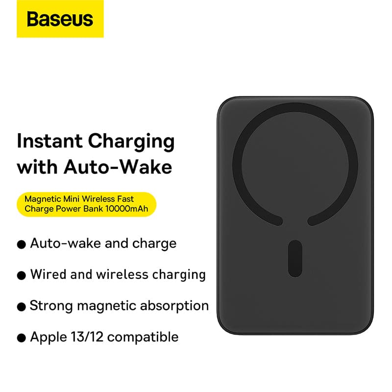 Gadget Store - BASEUS Magnetic Mini Wireless fast Charge