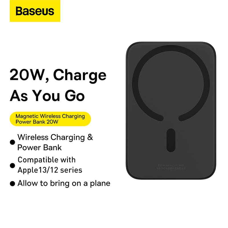 Gadget Store - BASEUS Magnetic Mini Wireless fast Charge
