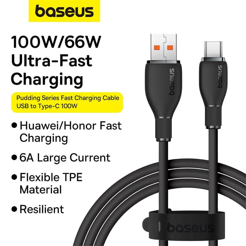 Gadget Store- BASEUS Pudding Series Fast Charging USB to