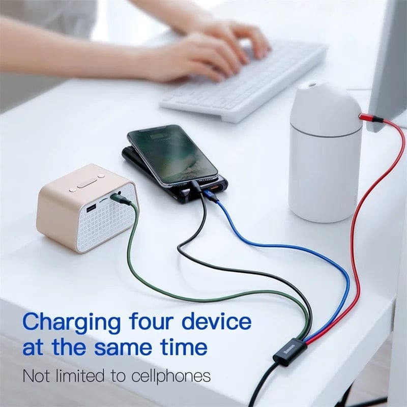 Gadget Store - BASEUS Rapid Series 4 in 1 USB charger