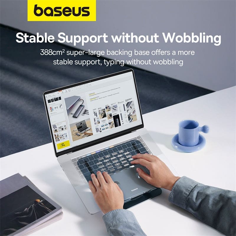 Gadget Store- BASEUS Rotatable and Foldable Laptop Stand-