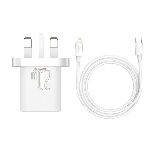 Gadget Store -BASEUS Super Si Type-C 20W Plug With Cable