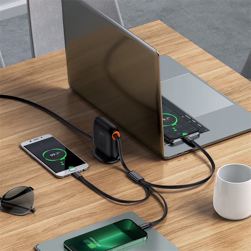 Gadget Store - BASEUS Traction Series Retractable 3 in 1