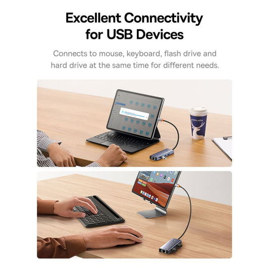 Gadget Store- Baseus UltraJoy Series 5-Port HUB