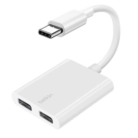 Gadget Store- BELKIN USB-C Audio and Charge Adapter