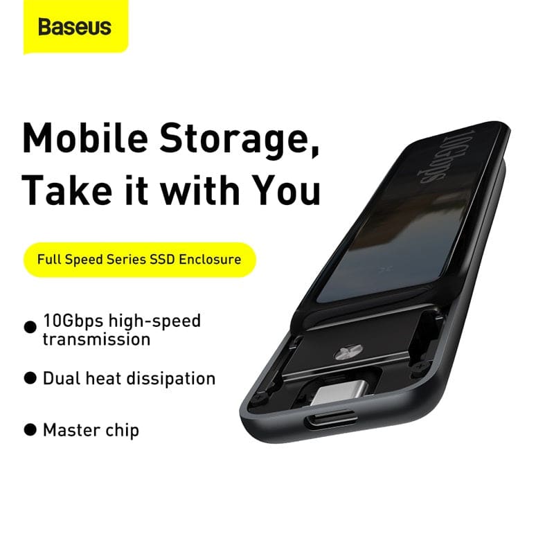 Gadget Store - بيزوس- هارد ديسك خارجي نوع SSD تايب سي الجيل