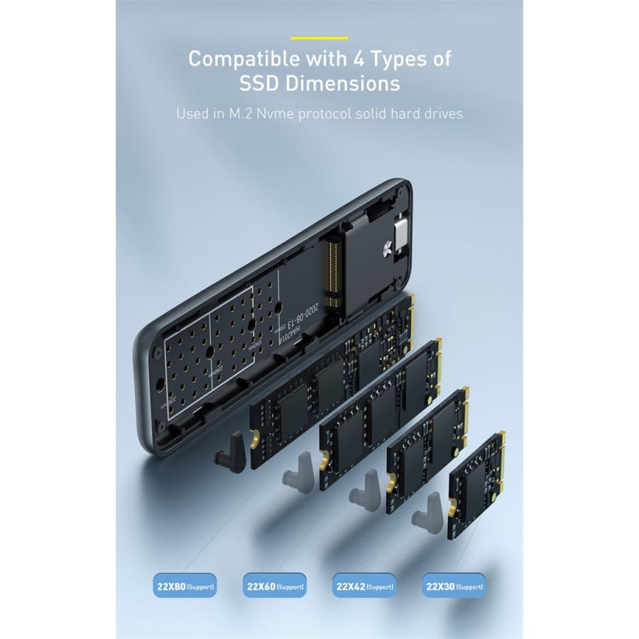 Gadget Store - بيزوس- هارد ديسك خارجي نوع SSD تايب سي الجيل