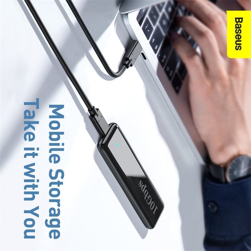 Gadget Store - بيزوس- هارد ديسك خارجي نوع SSD تايب سي الجيل