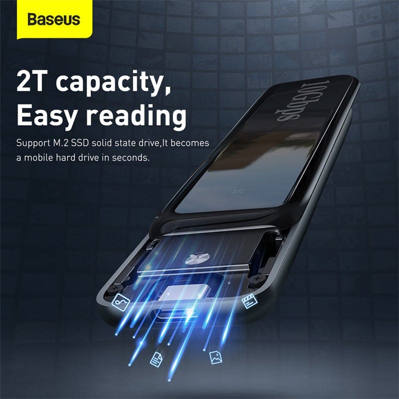 Gadget Store - بيزوس- هارد ديسك خارجي نوع SSD تايب سي الجيل