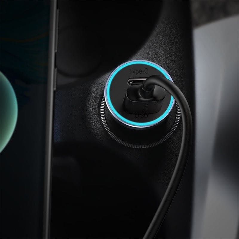 Gadget Store - بيزوس قولدن كونتراكتور برو - شاحن سيارة يو اس