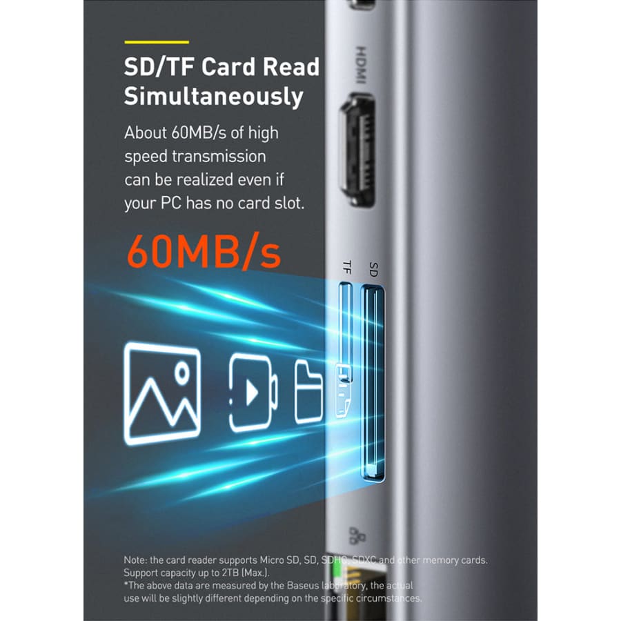 Gadget Store - بيزوس- وصلة لابتوب 11 في 1 متعددة الاستخدام