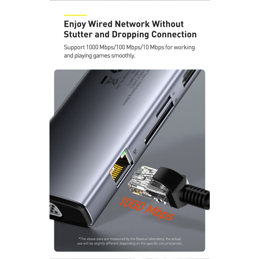 Gadget Store - بيزوس- وصلة لابتوب 11 في 1 متعددة الاستخدام