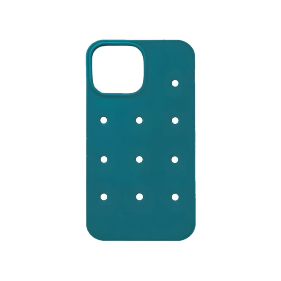 Gadget Store- Crocs Phone Cover Dark Green - ايفون 15 برو