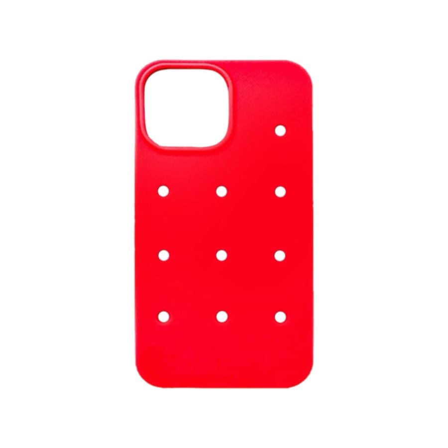 Gadget Store- Crocs Phone Cover Red - ايفون 15 برو ماكس