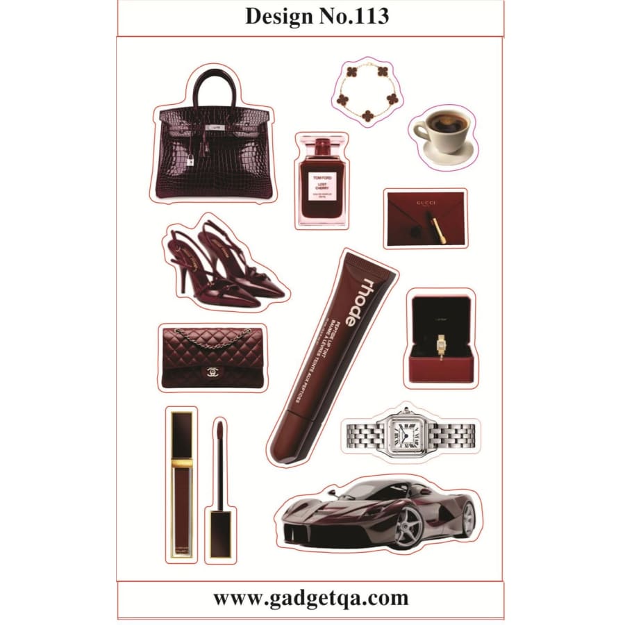 اشترِ ملصقات 2 للتخصيص والتزيين في قطر - Design No. 113