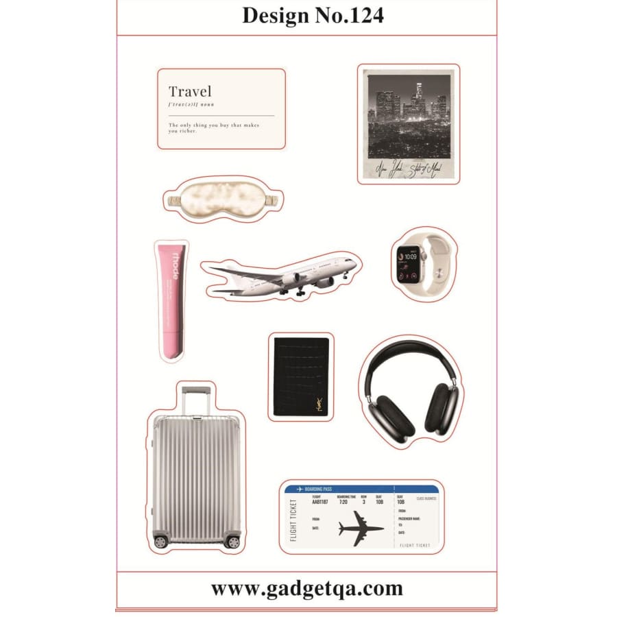 اشترِ ملصقات 2 للتخصيص والتزيين في قطر - Design No. 124