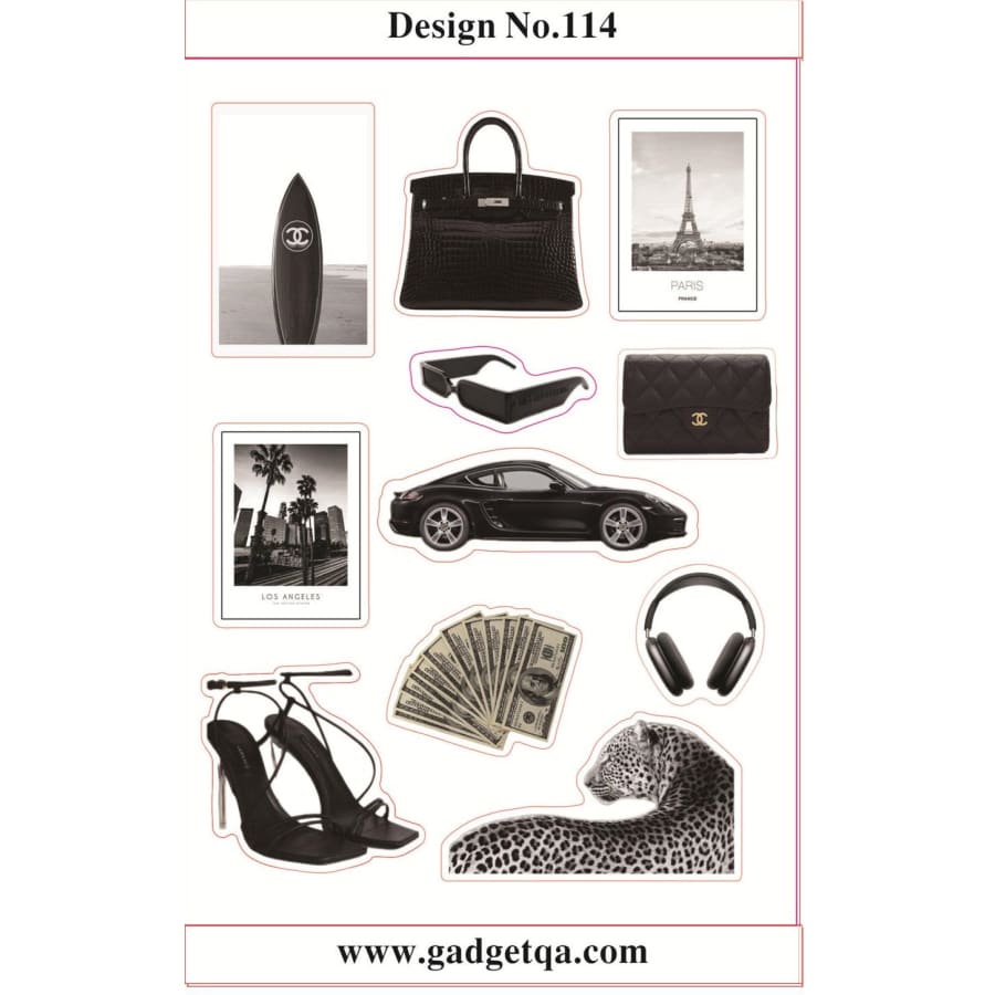 اشترِ ملصقات 2 للتخصيص والتزيين في قطر - Design No. 114