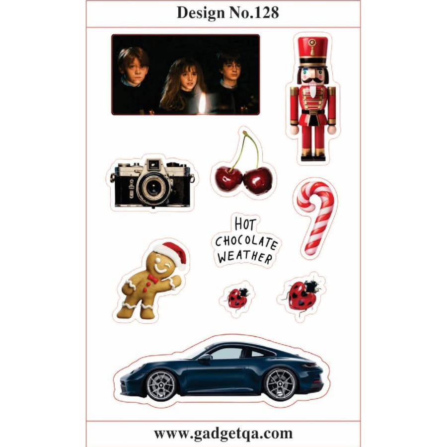 اشترِ ملصقات 2 للتخصيص والتزيين في قطر - Design No. 128