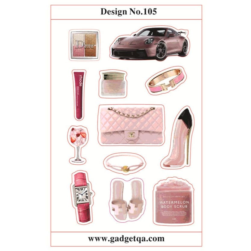 Gadget Store- Epoxy Sticker 2 - Design No. 105