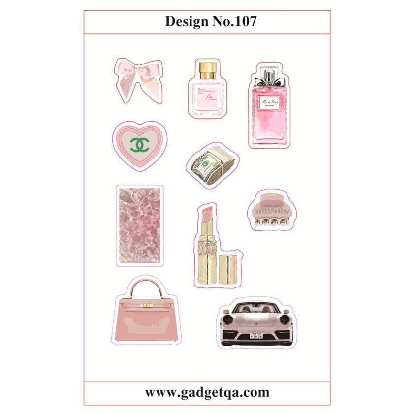 اشترِ ملصقات 2 للتخصيص والتزيين في قطر - Design No. 107