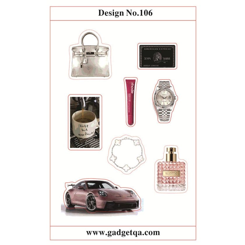 اشترِ ملصقات 2 للتخصيص والتزيين في قطر - Design No. 106