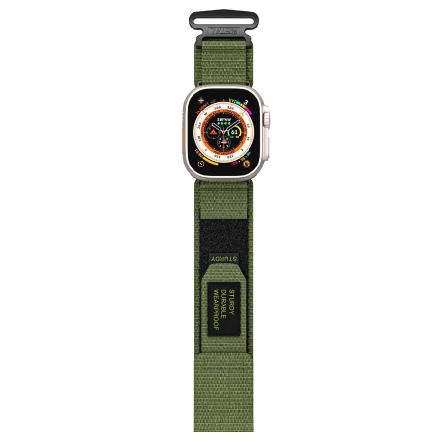 جي اس تو تشاين ستراب من قماش النايلون لساعة ابل - أنيق