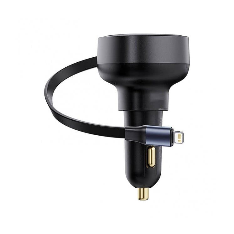 Gadget Store - كابل لايتنينغ مدمج وقابل للسحب من بيسوس