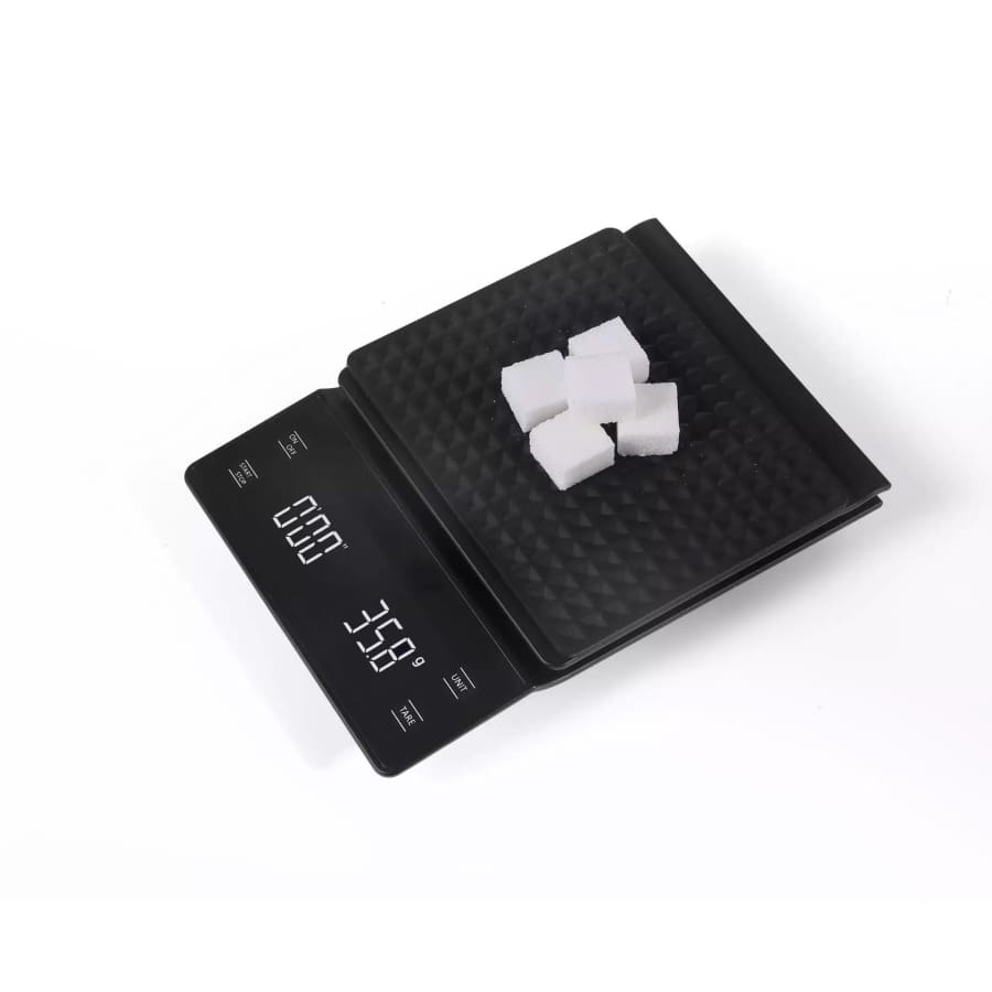 Gadget Store - Kitchen Scale with timer - أسود