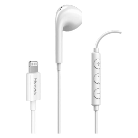 Gadget Store- MOXEDO Mono Lightning Earphone- White