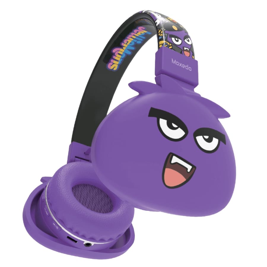 Gadget Store- MOXEDO Wireless Kids Headphones - بنفسجي