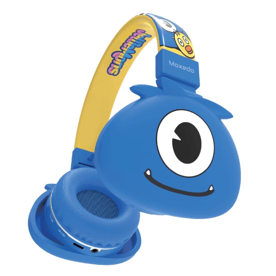 Gadget Store- MOXEDO Wireless Kids Headphones - أزرق