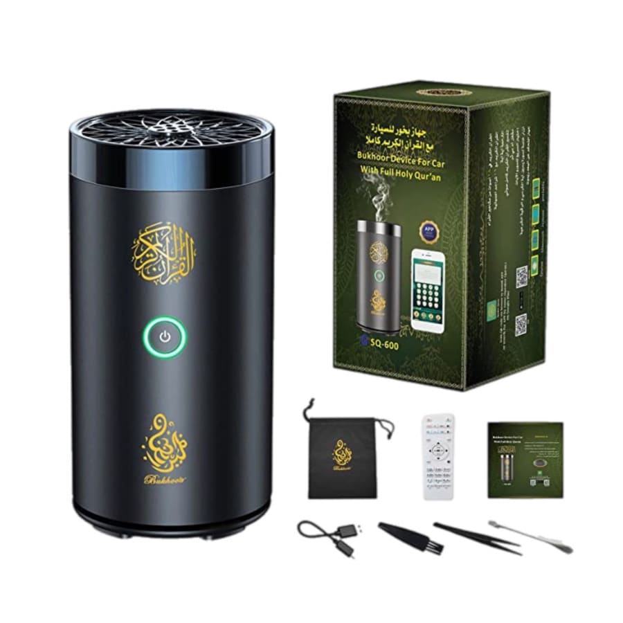 Gadget Store- Portable Electric incense Burner with Quraan