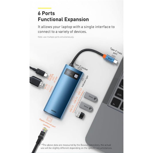 Gadget Store Qatar - بيزوس- وصلة لابتوب و ايباد 6 في 1