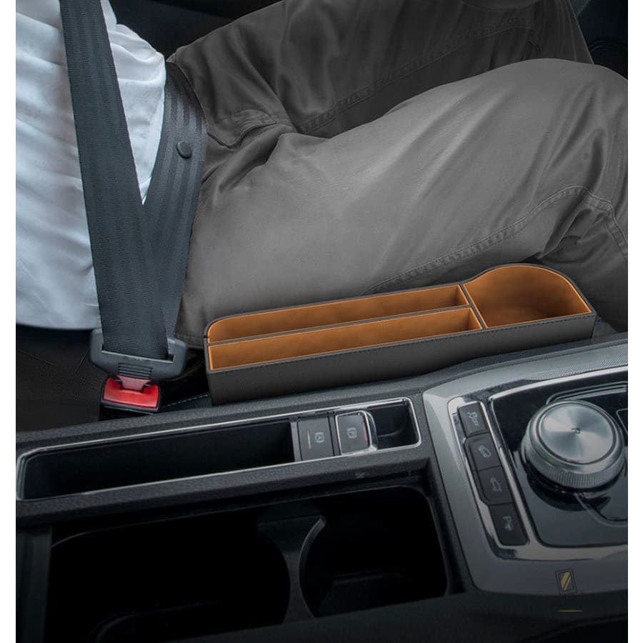 Gadget Store - قطعة تخزين للسيارة من الجلد Baseus BASEUS