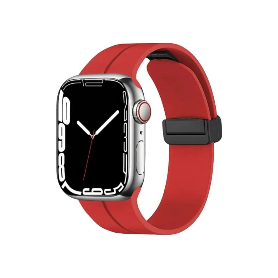 Gadget Store- Silicone Strap with Steel Buckle for Apple
